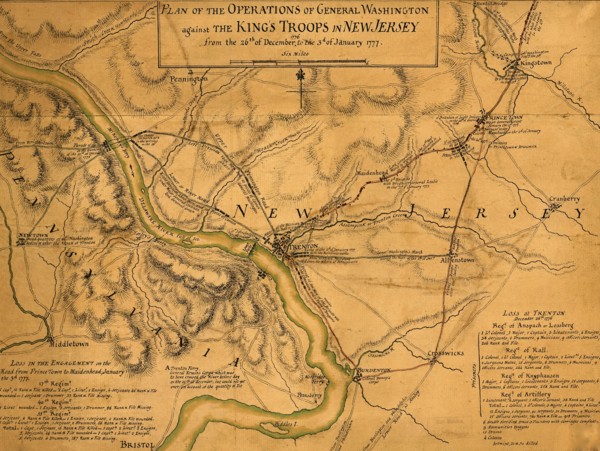 British in the vicinity of Fort Lee, New Jersey 1777
