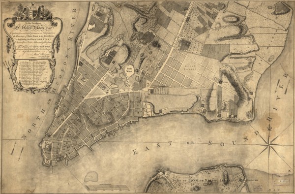 Plan of New York 1776