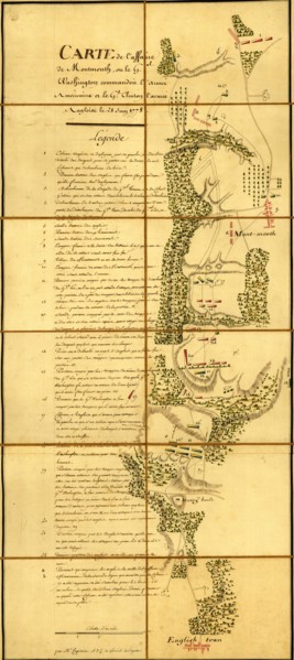 Battle of Monmouth or Freehold, New Jersey - 1778