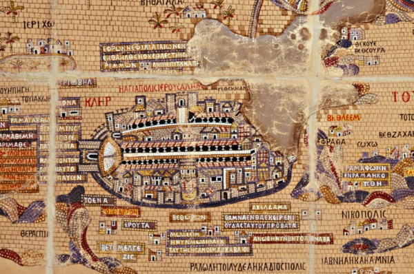 Antique Map of Jerusalem