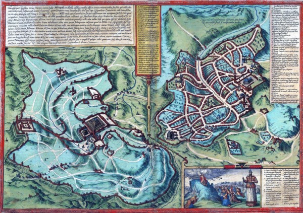 Antique Map of Jerusalem