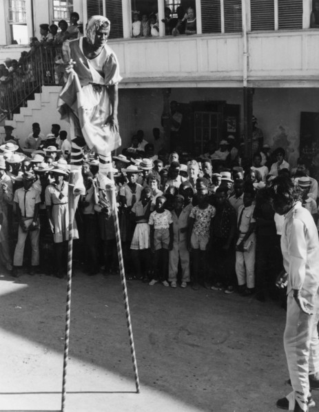 A Moko-Jumbie in Antigua