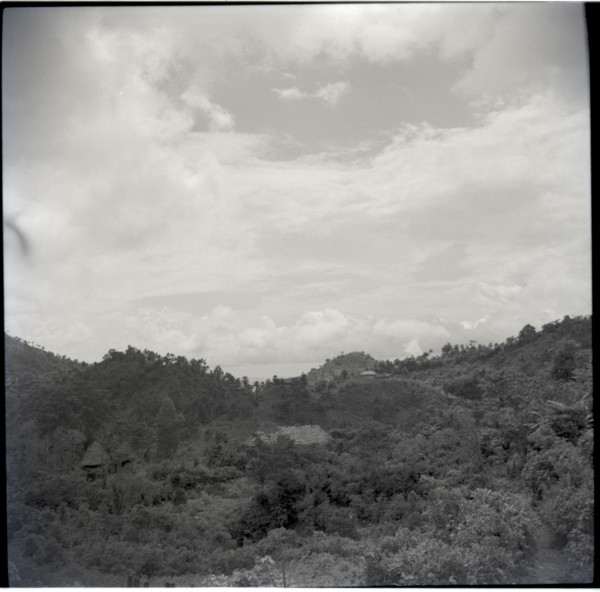 From Rest House, Fontem. Looking through hills to Banyang country