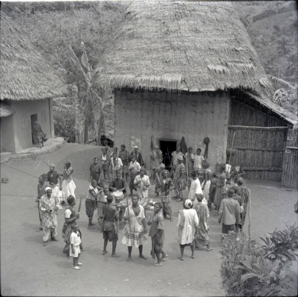 General view of dance - looking down