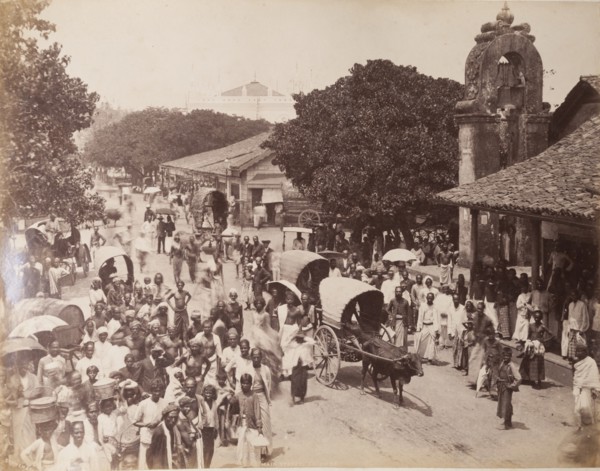 Main street of Colombo