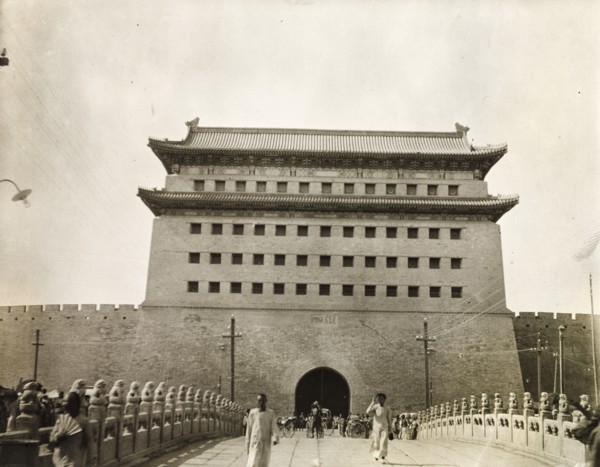 Guardhouse at Chien Men Gate, Peking