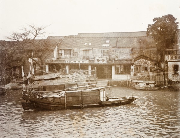 Riverside scene in Canton