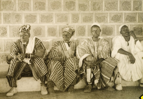 Ghanaian chiefs at a conclave