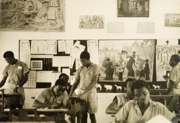 Art class at a teacher training college