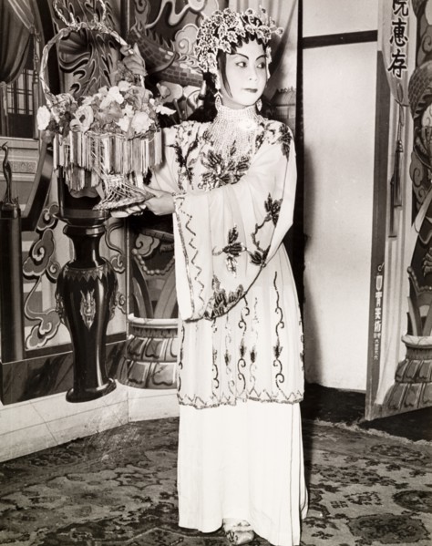 Portrait of a Chinese actress