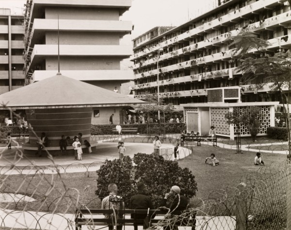 Resettlement blocks in Kowloon