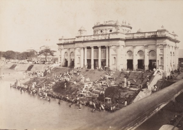 Bathing ghat on the Hooghly River