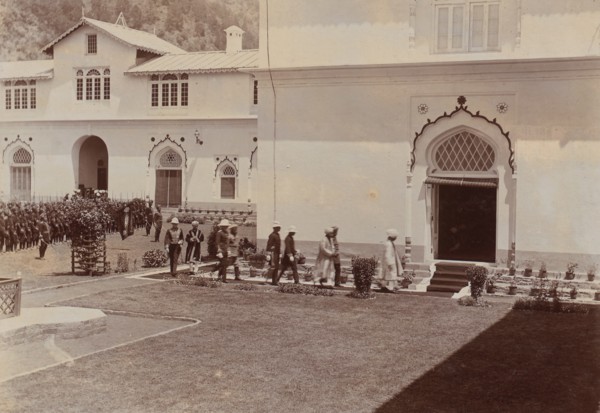 Arriving at the Durbar, Chamba