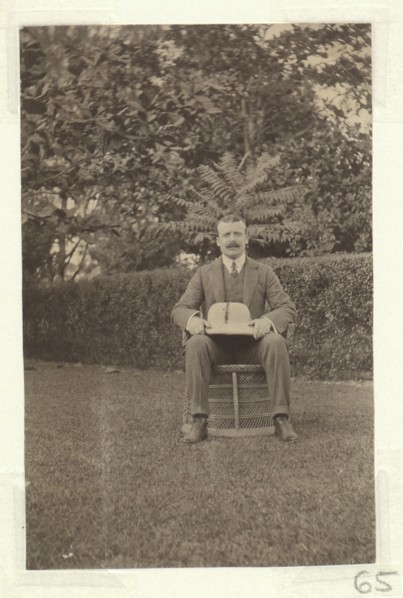 Portrait of a colonial gentleman, India