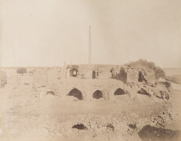 Monolith and city walls, Delhi