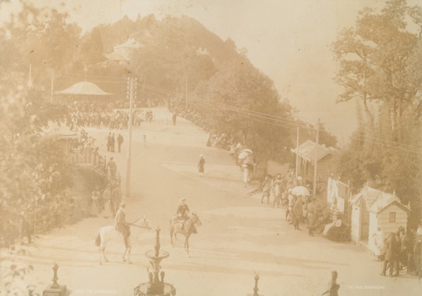 View of central Darjeeling