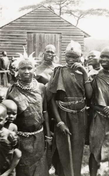 Group of women at an outdoor event
