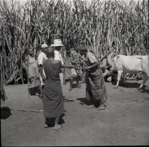 Blessing by elder