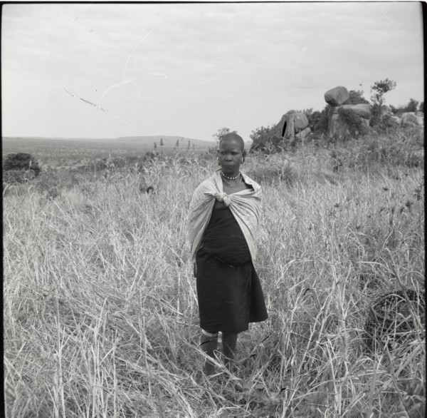Woman in field