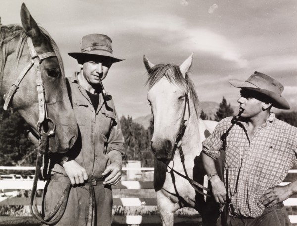 Station Owner and the Station Foreman, Glenrock Station,