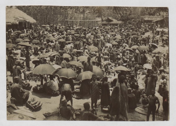 Market scene
