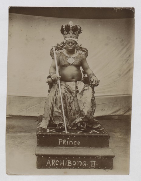 Portrait of Prince Archibong II, Calabar