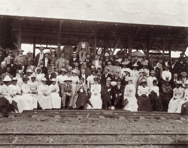 Opening ceremony, Sierra Leone Government Railway