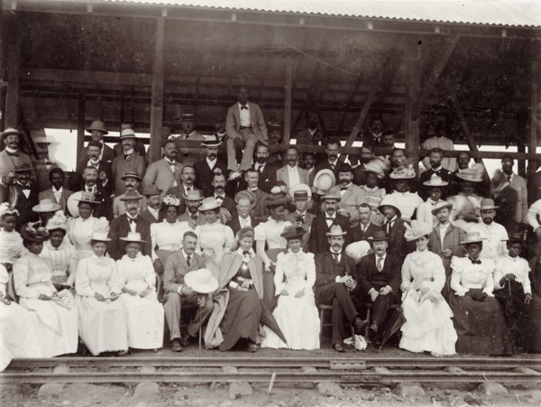 Opening ceremony, Sierra Leone Government Railway
