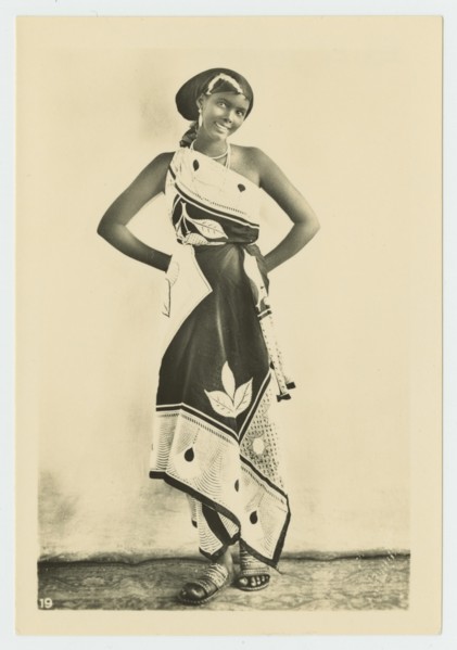 Portrait of a Somali girl