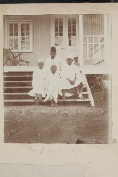 Group of house cleaners