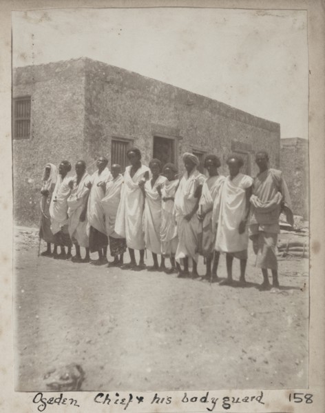 Ogaden Chief and his bodyguard