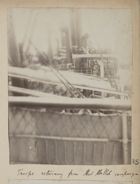 Troop ship, Anglo-Somali War