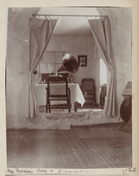 Morning room and gramophone