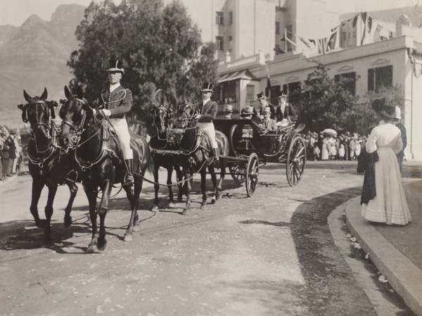 The Duke of Connaught at Government House, Cape Town