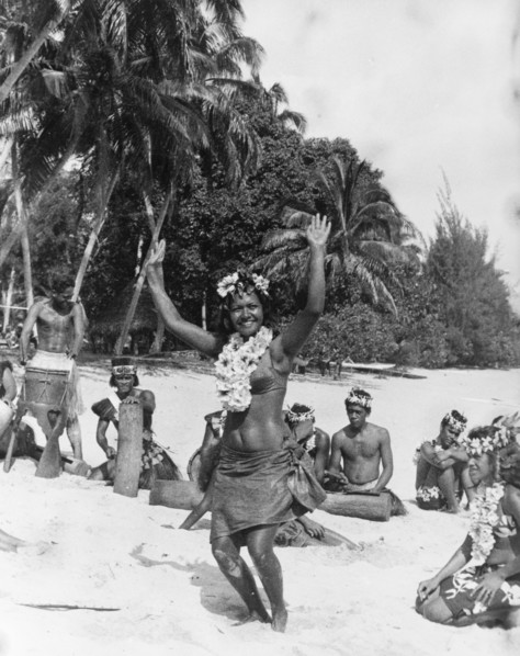 Performers on Moorea Island