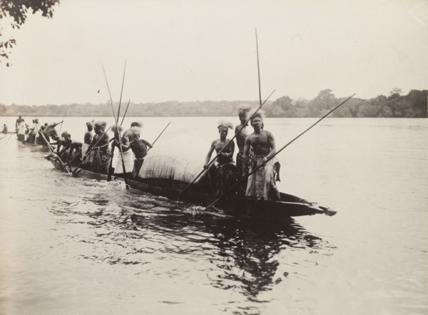Canoes near Kandahar Island