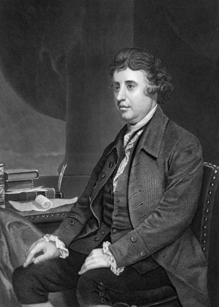Philosopher Edmund Burke