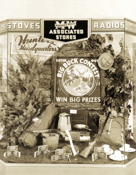 Deer Hunting Display