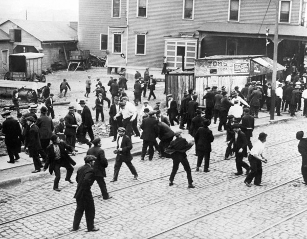 New York Strike Scene