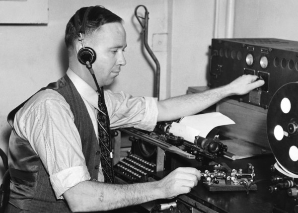 Navy Radio Telegraph Man