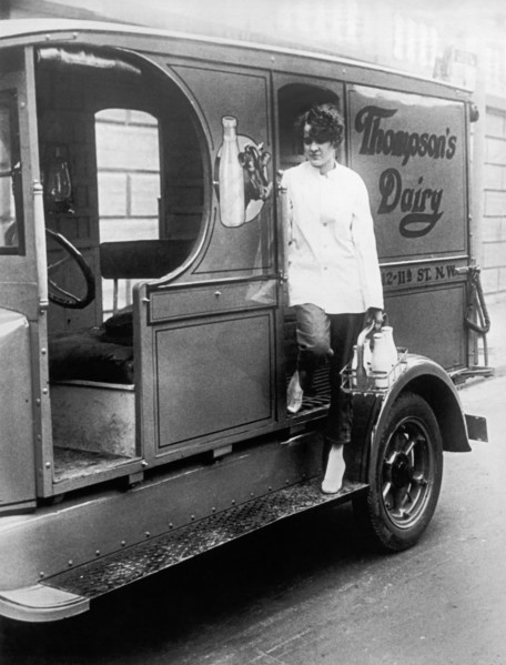 Thompson's Dairy Milkwoman