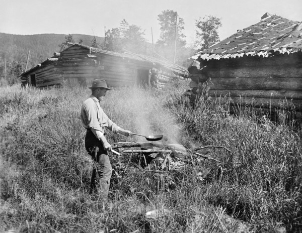 Cooking Over A Campfire