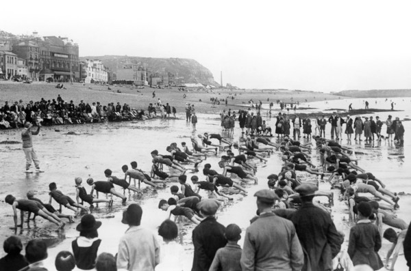 Beach Exercise Class