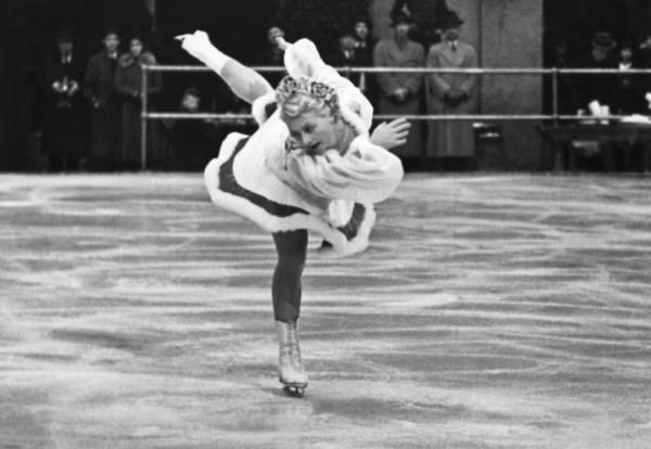 Figure Skater Melitta Brunner