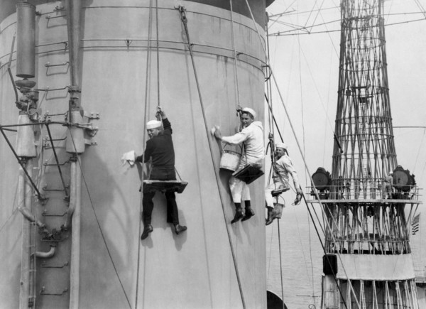 Cleaning A Battleship