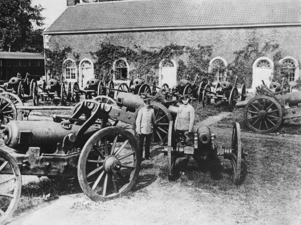 Captured Belgian Artillery
