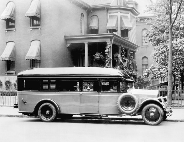 A Pierce-Arrow Motor Home