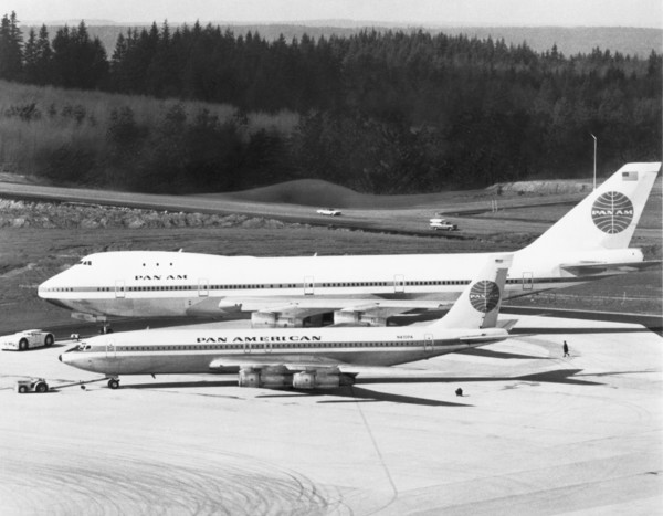 First Boeing 747