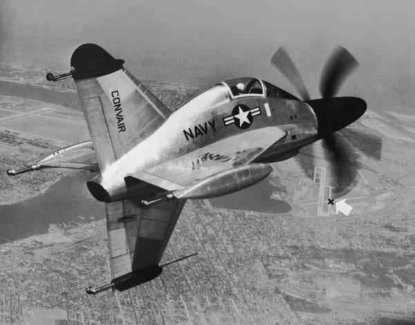 Convair's XFY-1, "POGO"