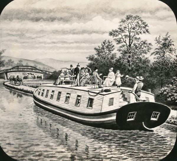 Boats On Erie Canal
